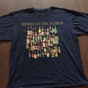 Beers of the World Vintage T-shirt
